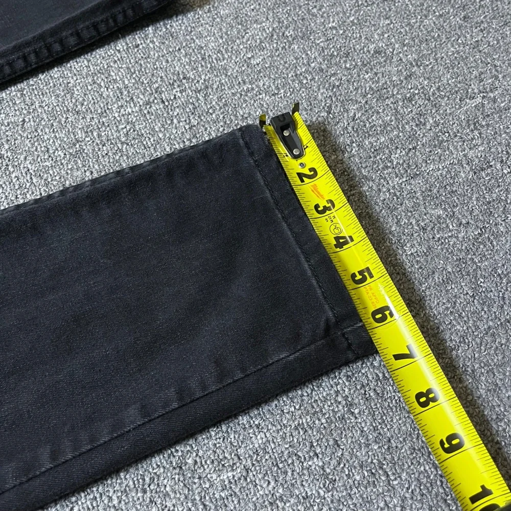 Levis 511 Slim Fit Jeans 30x30 Black Denim Pants Waterless